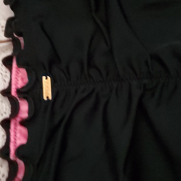 PINK VICTORIA'S SECRET Swimwear Bikini Top Ruffle Hem Bottom Swimsuit Set - Picture 9 of 12